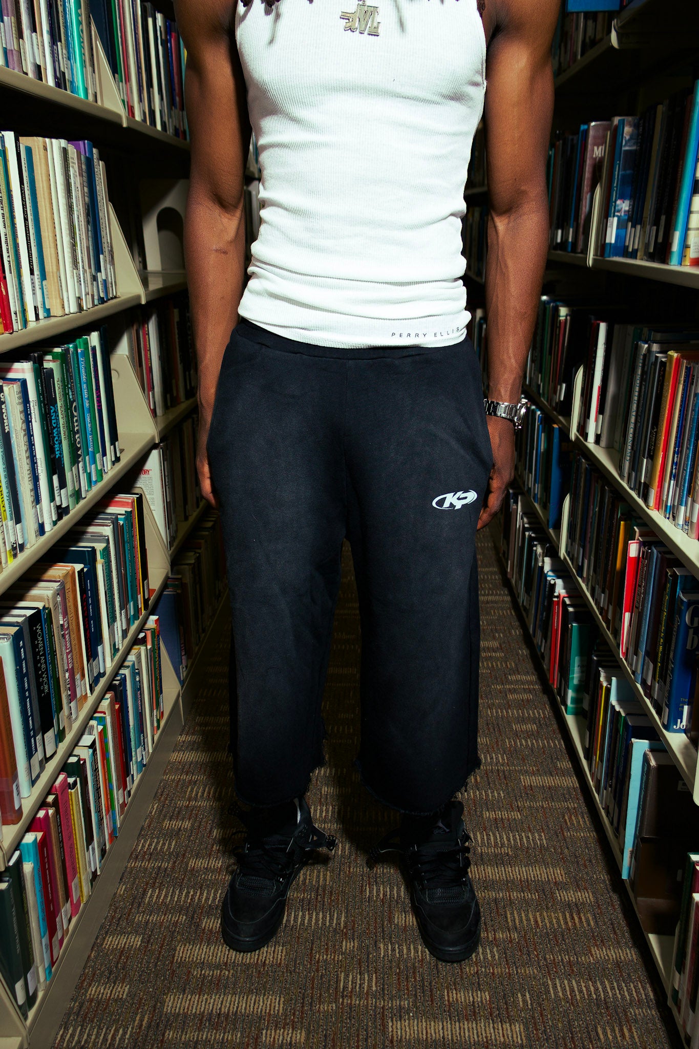 Black KP 3/4 Shorts