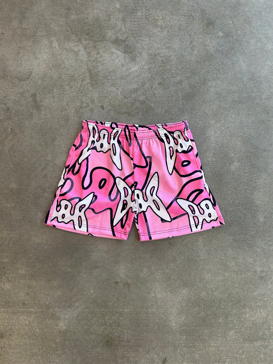 Pink KP 888 Shorts