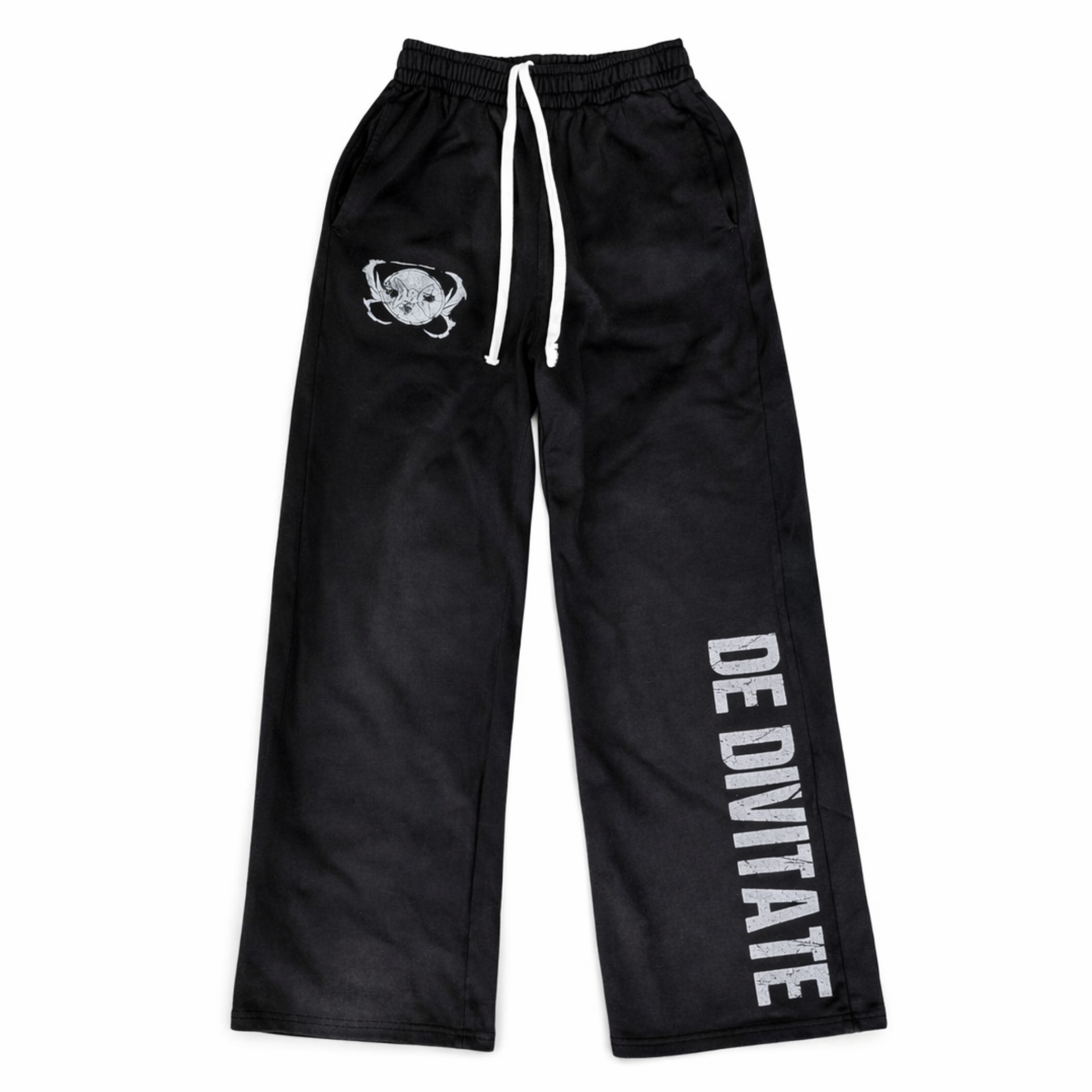 Black Washed De Divitate Sweats